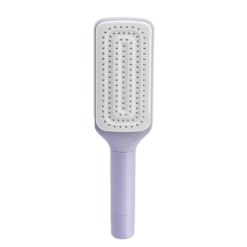 Self-Cleaning Rotating Hair Brush